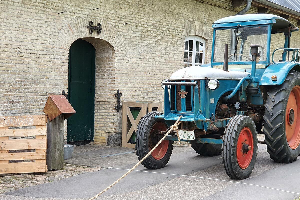 Gutshof Olympiade Oldtimer ziehen